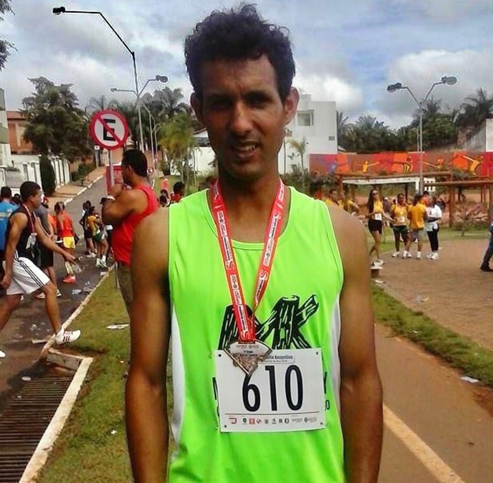 Jesse Rodrigues, 36 anos, foi medalhista em várias competições e disputou a São Silvestre em 2019 (Foto: Reprodução/Facebook)