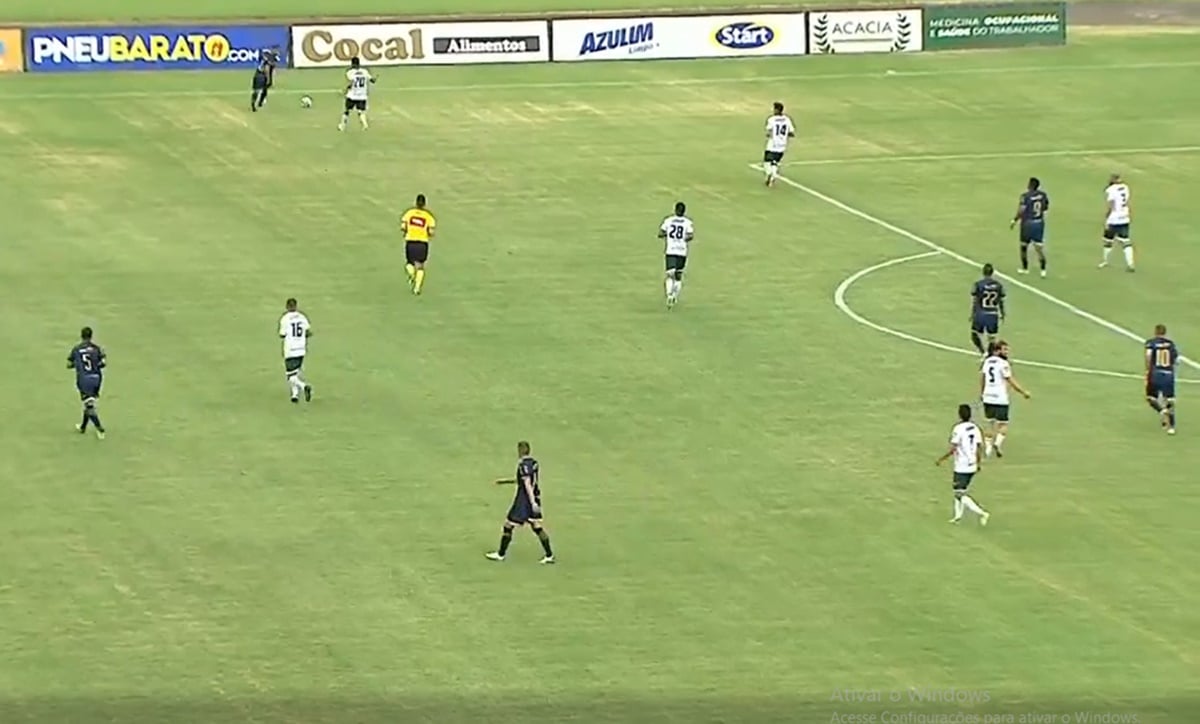 Jogo entre Aparecidense e Uberlândia