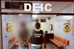 Suspeito de praticar o golpe do novo número é preso e encaminhado para a Deic