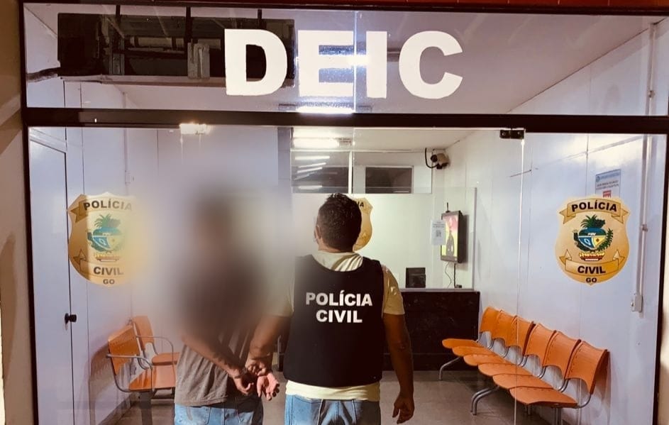 Suspeito de praticar o golpe do novo número é preso e encaminhado para a Deic