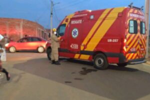 Criança fica gravemente ferida