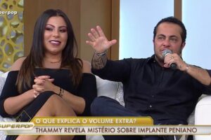 Gretchen Thammy Miranda "Se uma pessoa acha importante colocar, coloca", disse filho de Gretchen. Thammy Miranda fala sobre implante peniano e se quer ter filhos