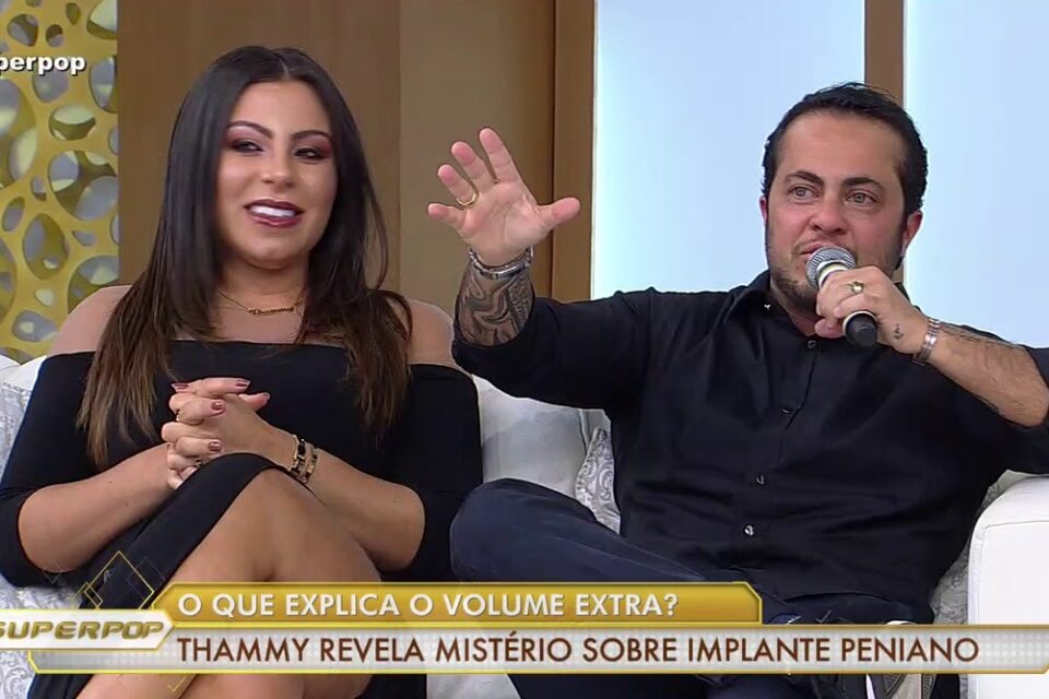 Gretchen Thammy Miranda "Se uma pessoa acha importante colocar, coloca", disse filho de Gretchen. Thammy Miranda fala sobre implante peniano e se quer ter filhos