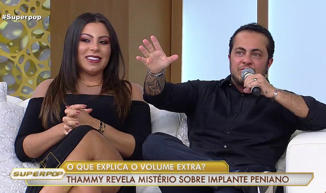 Gretchen Thammy Miranda "Se uma pessoa acha importante colocar, coloca", disse filho de Gretchen. Thammy Miranda fala sobre implante peniano e se quer ter filhos