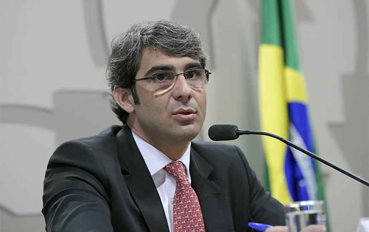 Paulo Roberto Rebello, diretor da Agência Nacional de Saúde, em depoimento à CPI da Covid (Foto: Agência Senado)