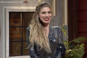 Erika Schneider é a terceira eliminada do reality A Fazenda 13