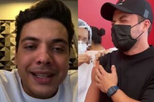 Wesley Safadão fila vacinação Cantor não aceitou pedido do MP para pagar R$ 1 milhão como pena. Wesley Safadão recusa acordo por furar fila da vacinação