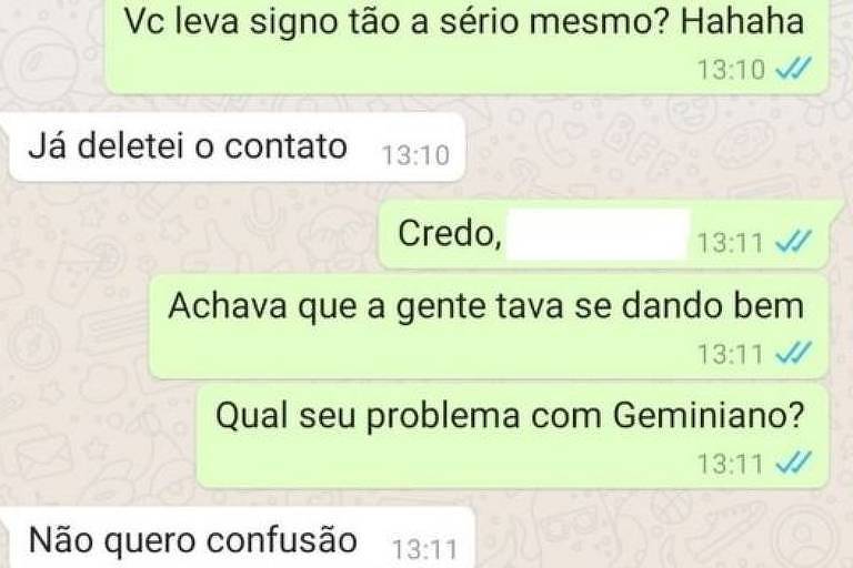 Taciano conta que, a princípio, riu da situação porque pensou que fosse brincadeira