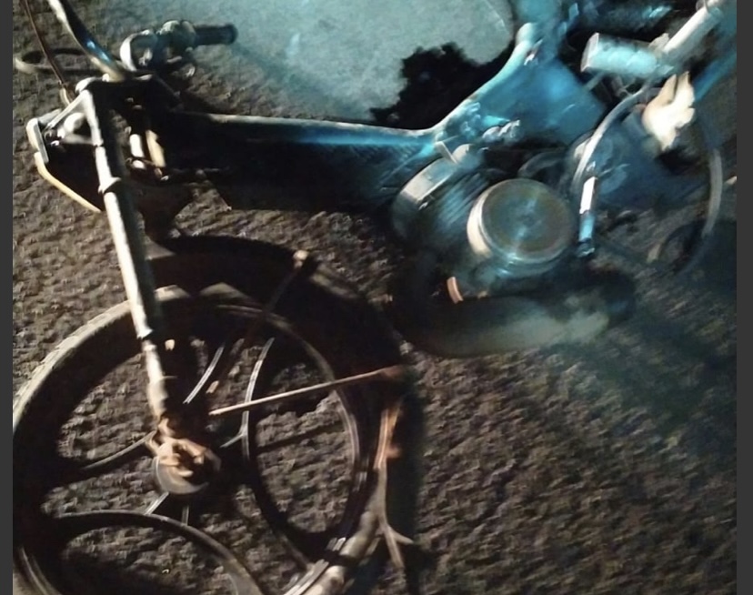 Vítima conduzia uma motoneta próximo ao Centro de Convenções de Anápolis. (Foto: Reprodução/Redes Sociais)