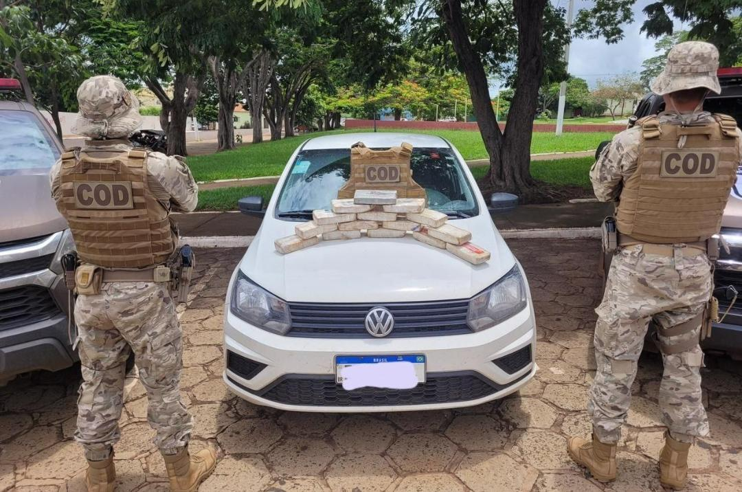 Homem é preso com droga avaliada em R$600 mil em Perolândia