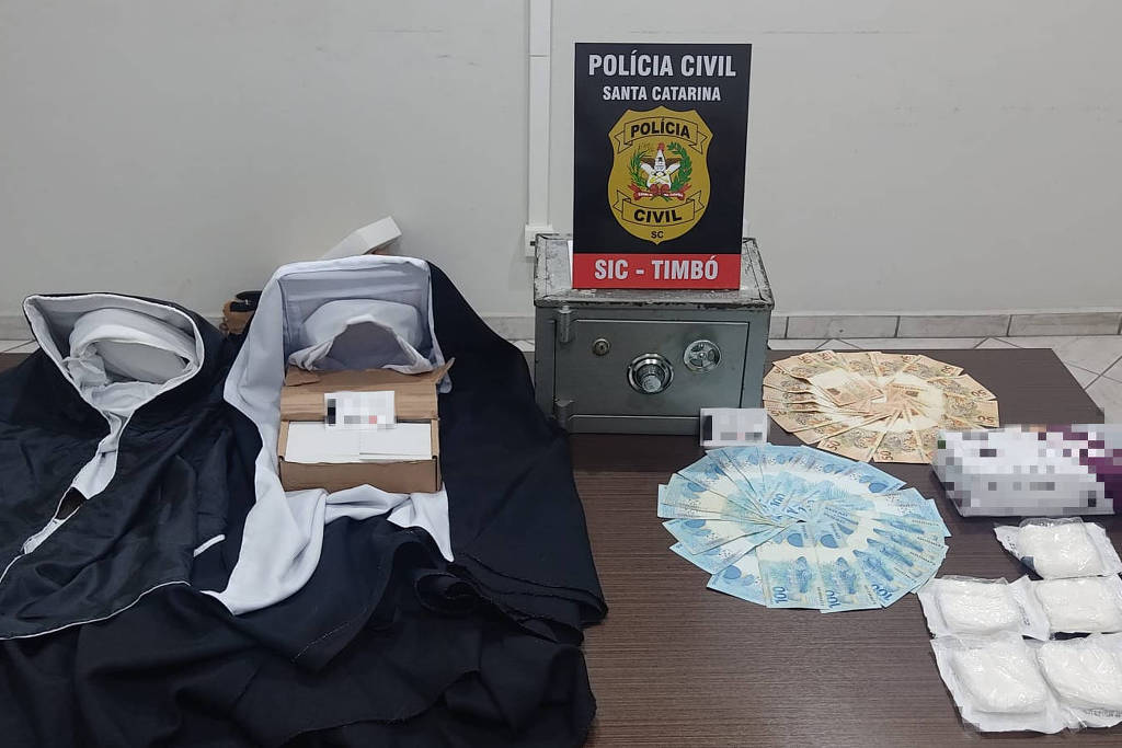 Homem que se passava por freira é preso em Santa Catarina, nesta sexta (19). Ele fazia procedimentos cirúrgicos sem formação - Divulgação/Polícia Civil de Santa Catarina