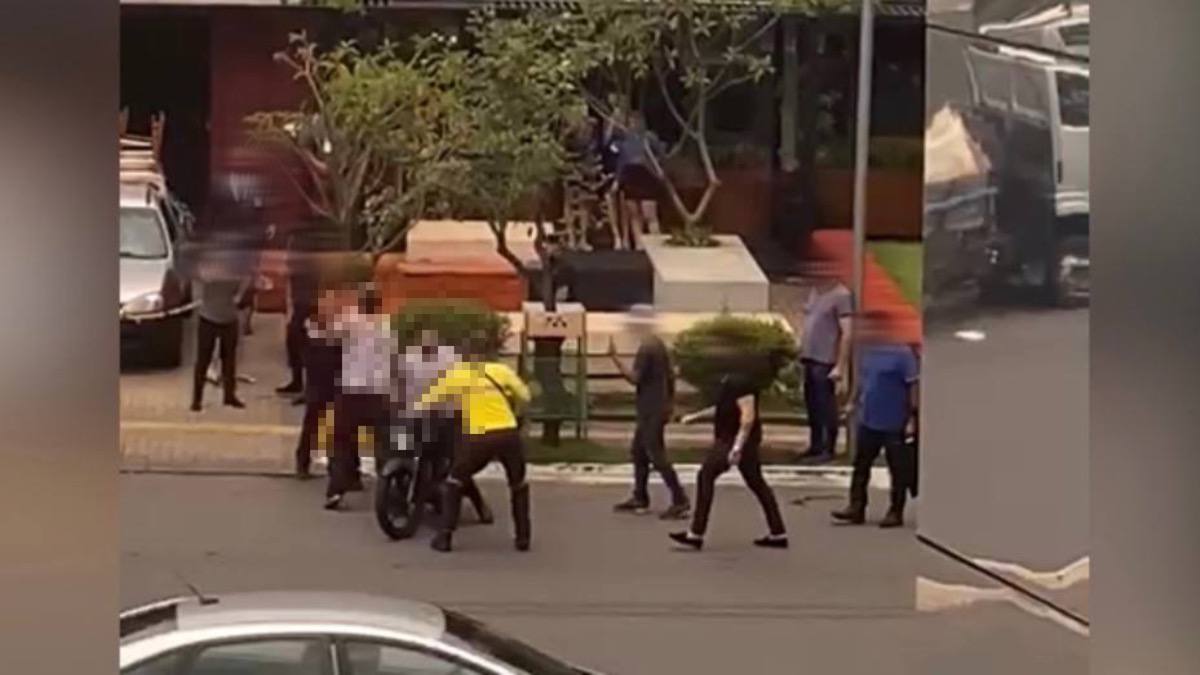 Prefeitura de Goiânia diz que agente de trânsito agredido por motociclista sofreu violência psicológica