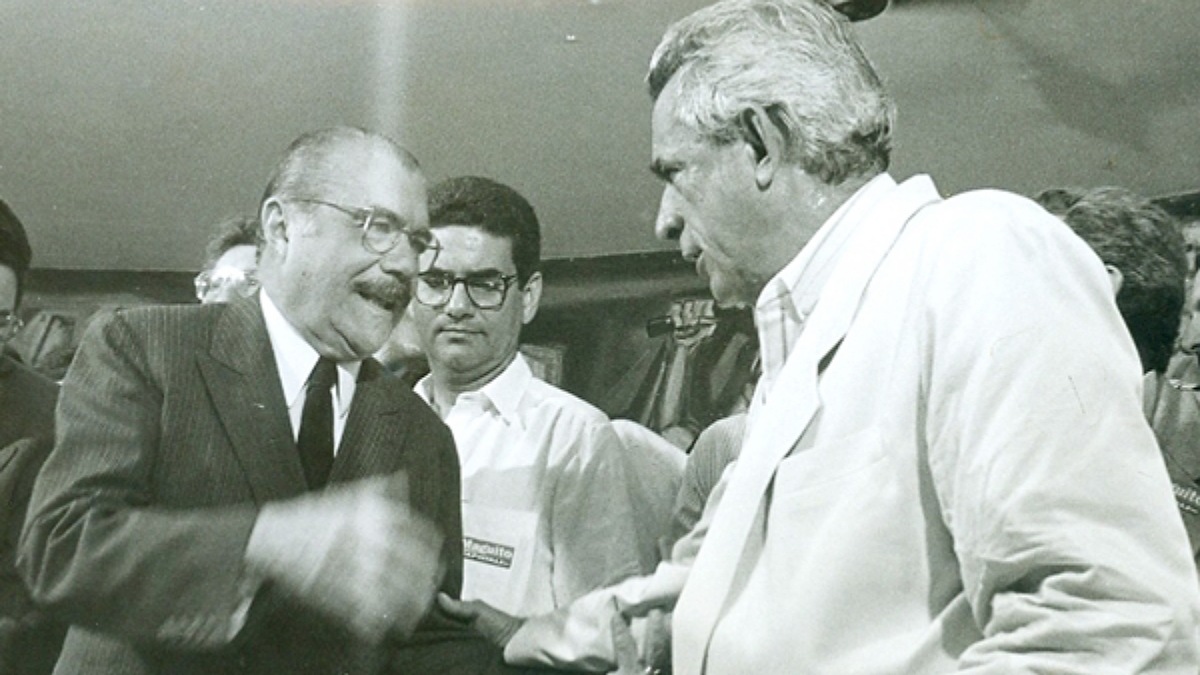 José Sarney e Iris Rezende