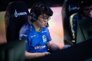 Yuri durante partida do CBLOL pela Rensga