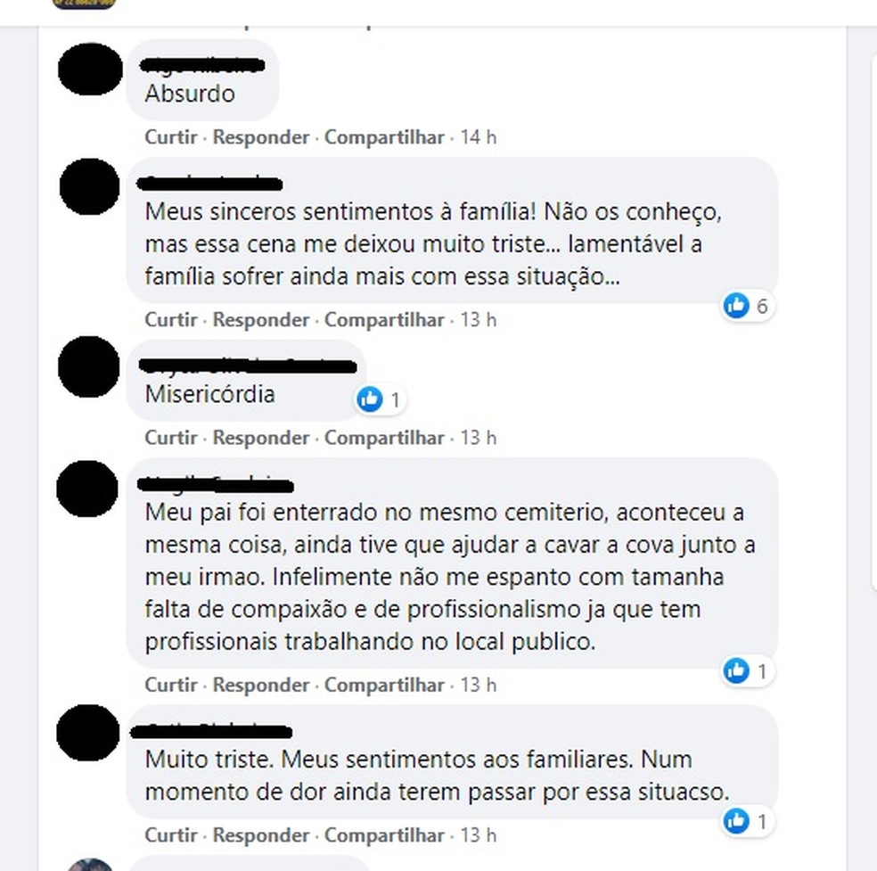 Caixão quebra e corpo de homem cai dentro da cova durante enterro no RJ