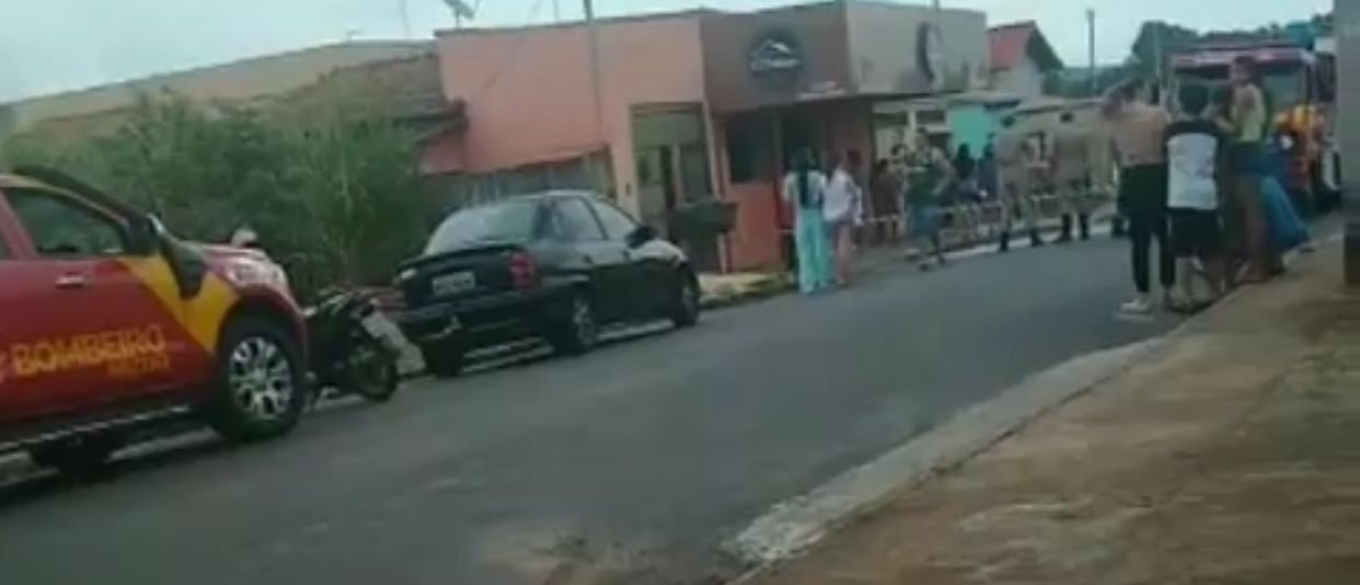 Homem fica ferido após botijão de gás explodir dentro de padaria em Aparecida