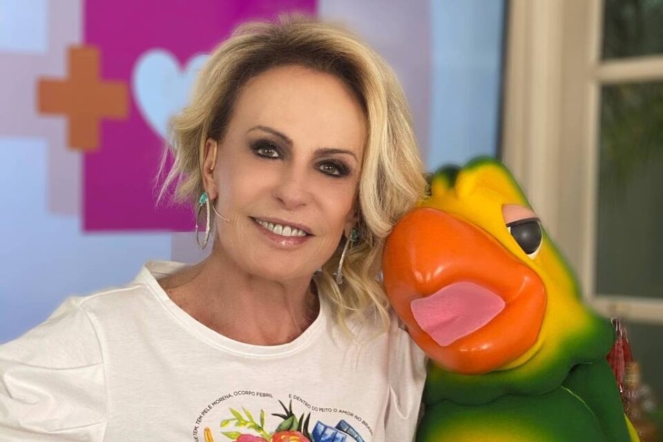 Apresentadora abriu votação online para escolher nome do papagaio. Ana Maria Braga revela resultado do teste de DNA do filho do Louro José