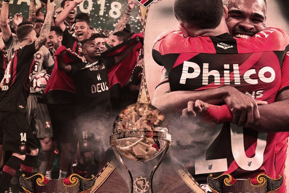 Imagem que ilustra a matéria Athletico bate Red Bull Bragantino com ‘decisivo’ Nikão e é bi da Sul-Americana