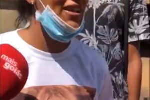 Fā de Marília Mendonça emocionada. (Foto: Captura de video)