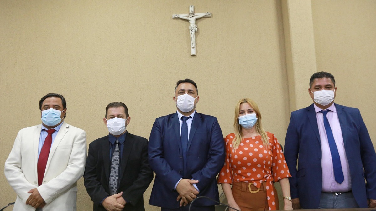 Mesa Diretora da Câmara de Aparecida de Goiânia