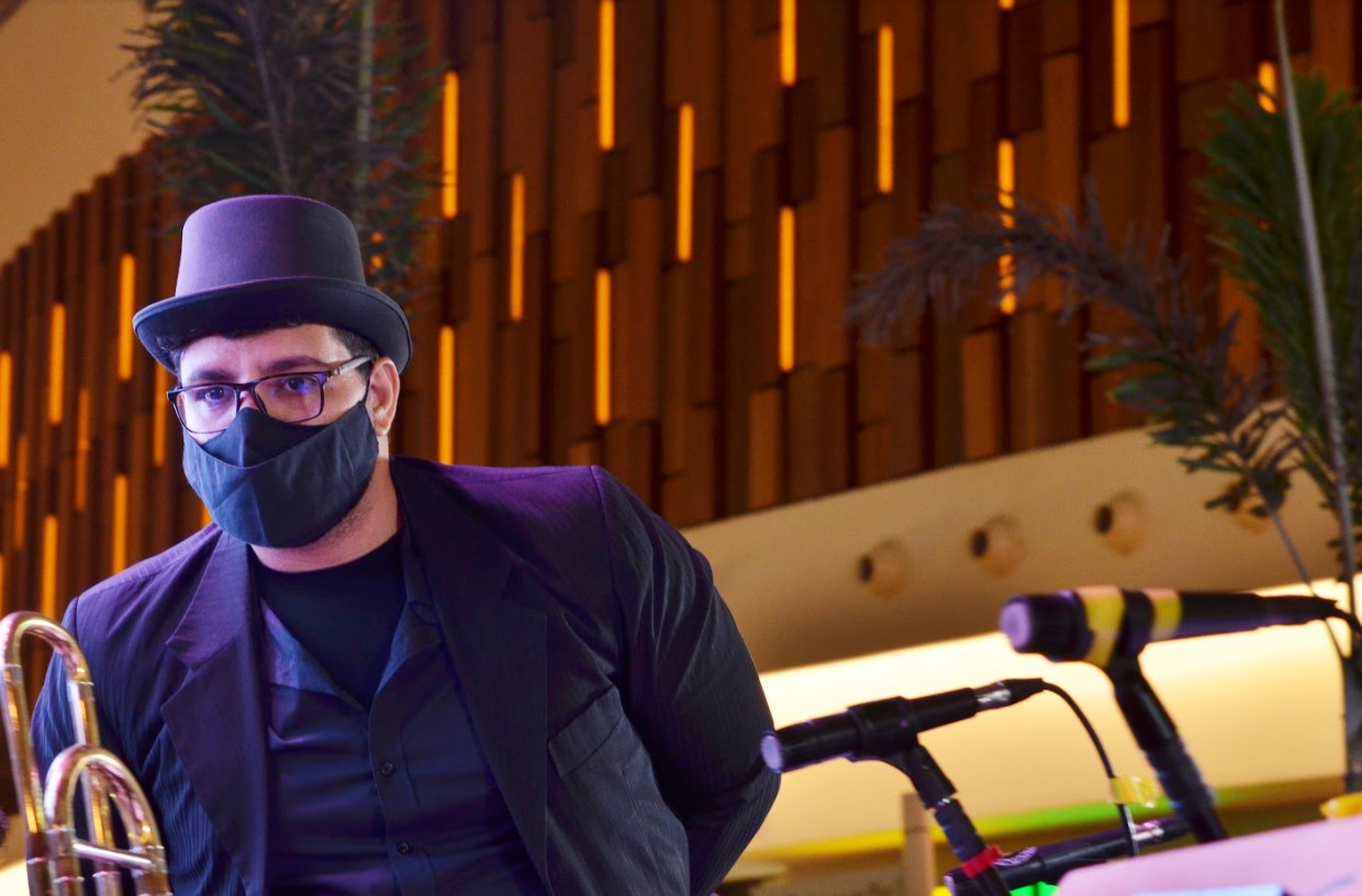 Maestro Mauro Lincoln, que comandará o concerto pelas bandas do basileu