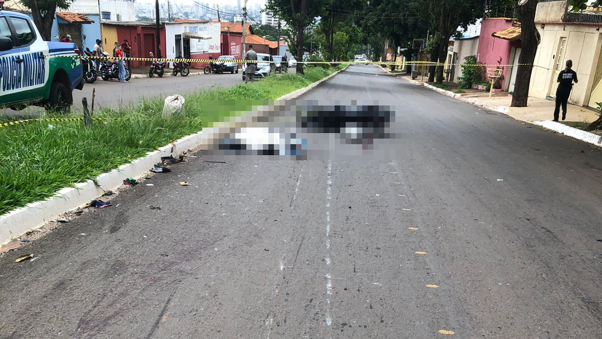 Motociclista morre em colisão contra caminhão no Bairro São Francisco, em Goiânia