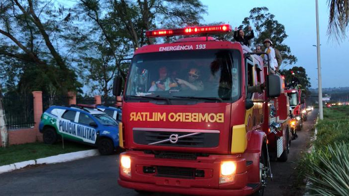 Carro do Corpo de Bombeiros