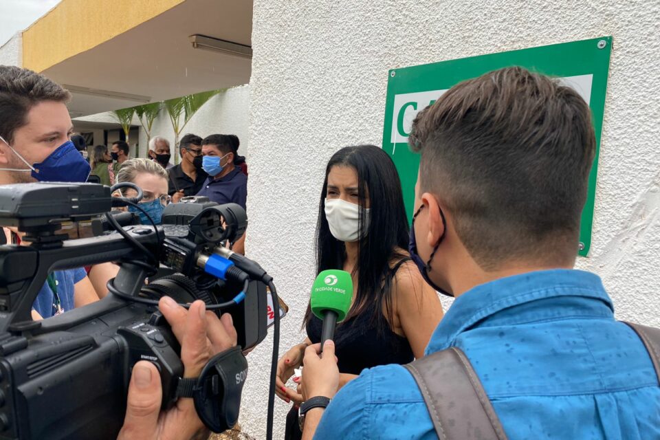 Euda Dias, ex-esposa do piloto Geraldo Martins Medeiros, que morreu no acidente que matou Marília Mendonça (Foto cedida ao Mais Brasília)