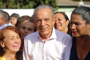 Vereador propõe dar nome de Iris Rezende a viaduto em Goiânia (Foto: Jackson Rodrigues)