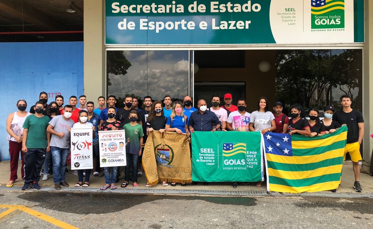 Atletas goianos que irão disputar o Supercampeonato Brasileiro de Taekwondo