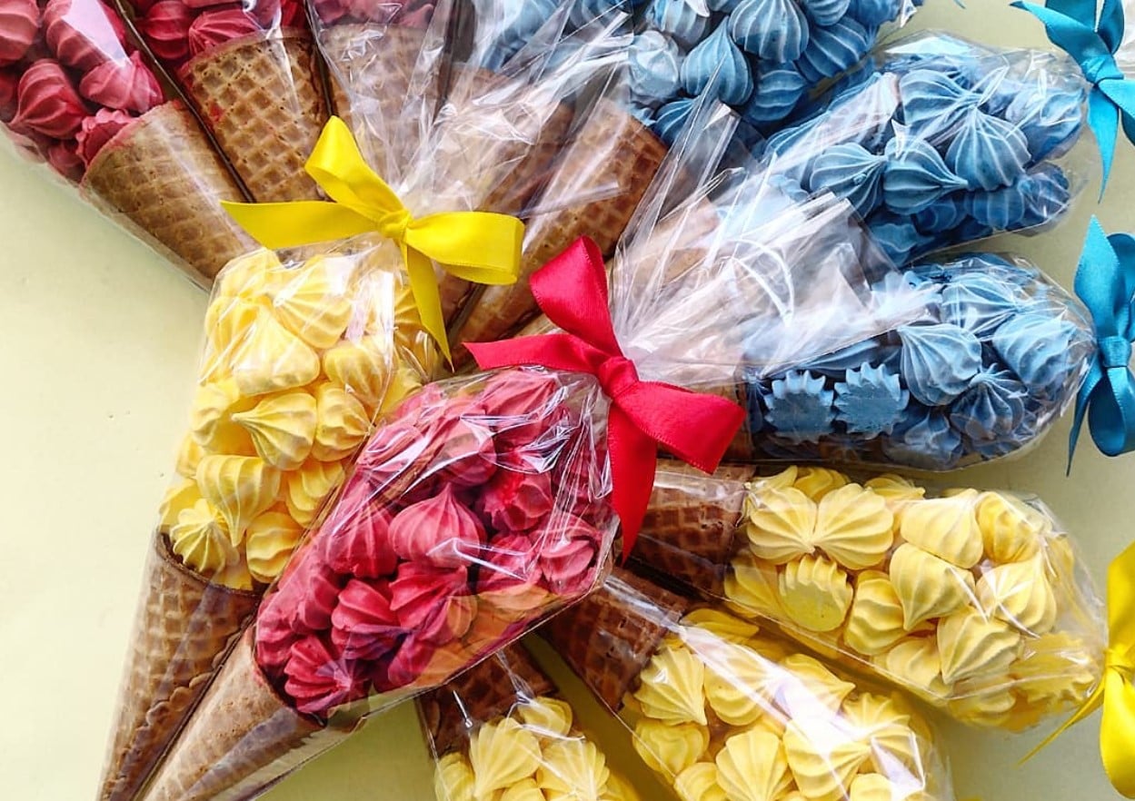 Casquinha de suspiro, da Suspiros de Amor, opção de suspiros em Goiânia