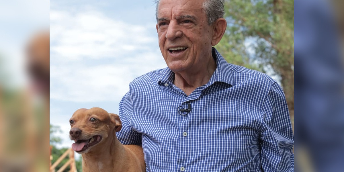 Ex-prefeito Iris Rezende (Foto: Jackson Rodrigues - Divulgação)