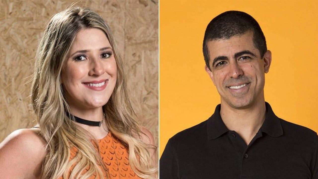 Dani Calabresa e Marcius Melhem se encontram em audiência