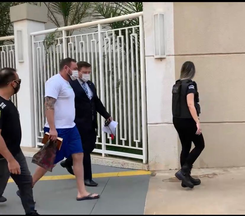 Médico Nicodemos Júnior, preso pela polícia civil no dia 08 de Outubro. (Foto: Lucas Almeida)