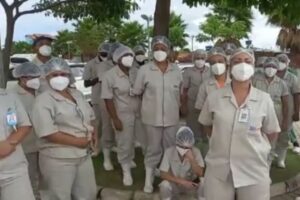 A empresa DM Clean disse que IBGH deve R$ 2,2 milhões para a limpeza terceirizada do HMAP. Os atrasos teriam causado a greve no local. (Foto: Reprodução)