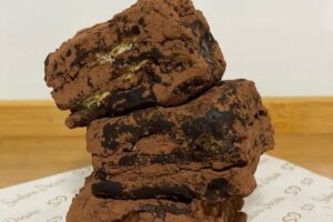 palha italiana de caramelo