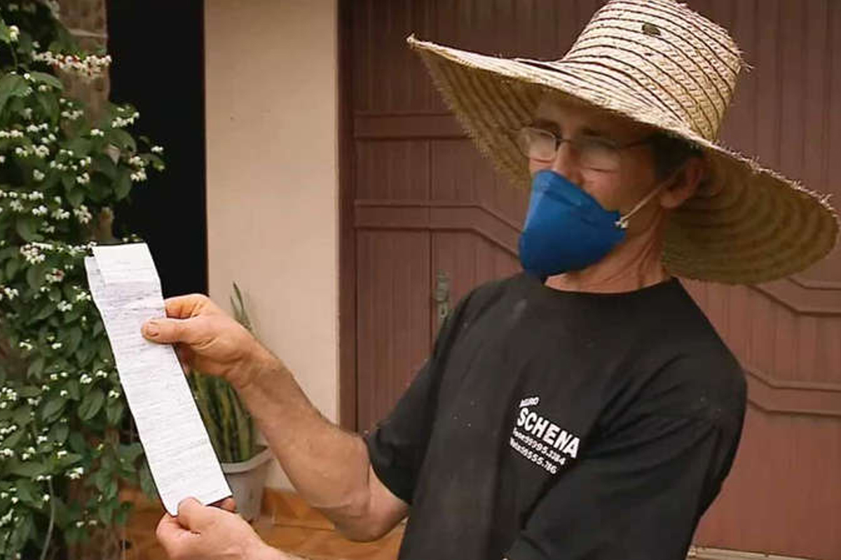 Agricultor do RS devolve mais de R$ 850 mil que recebeu por engano