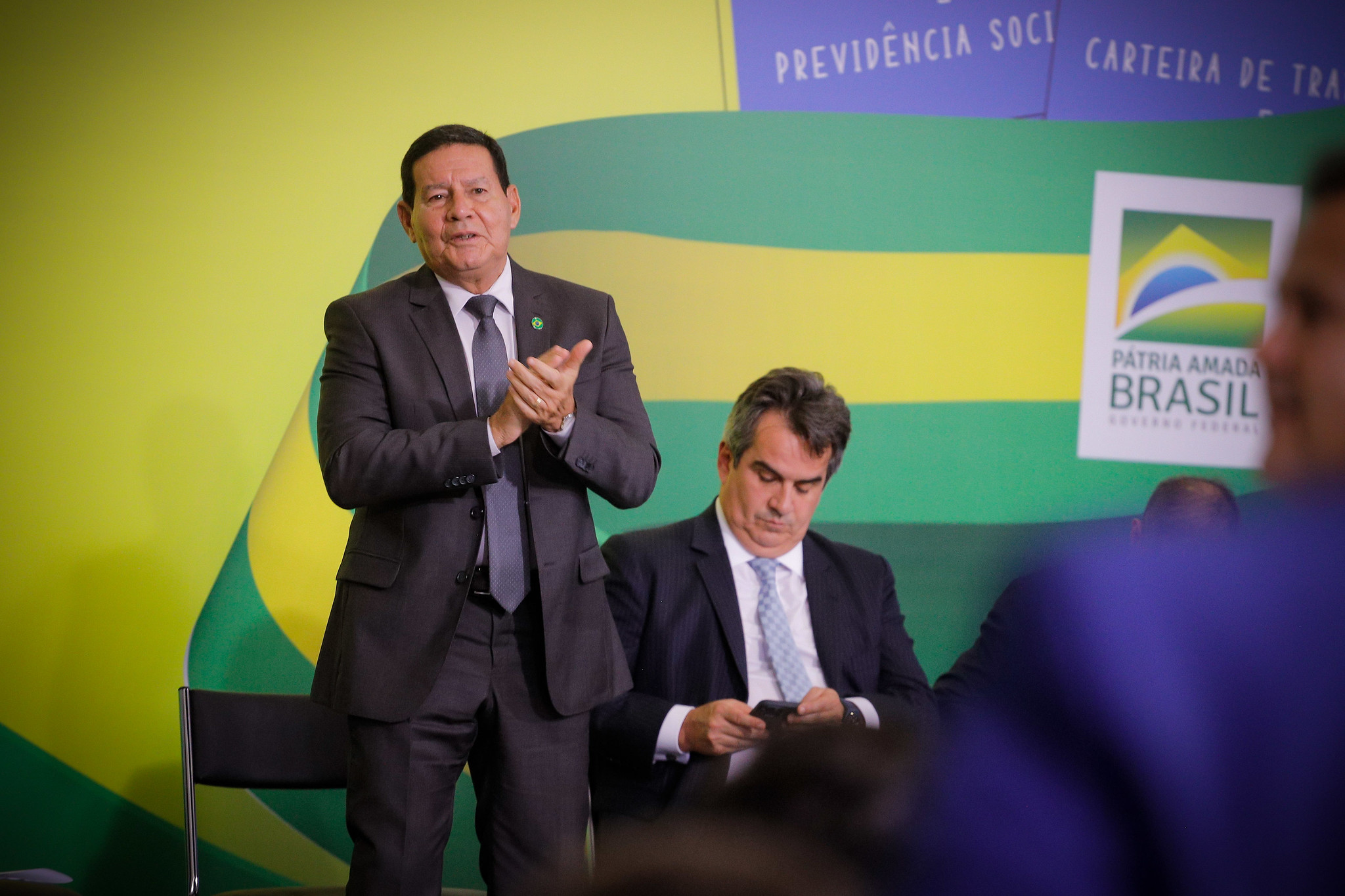 Mourão diz que desmatamento aumentou por povoação na Amazônia (Foto: Vice-presidência)
