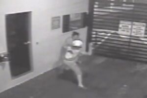 MP denuncia homem pela morte da namorada em Aparecida (Foto: Reprodução - Câmeras de segurança)