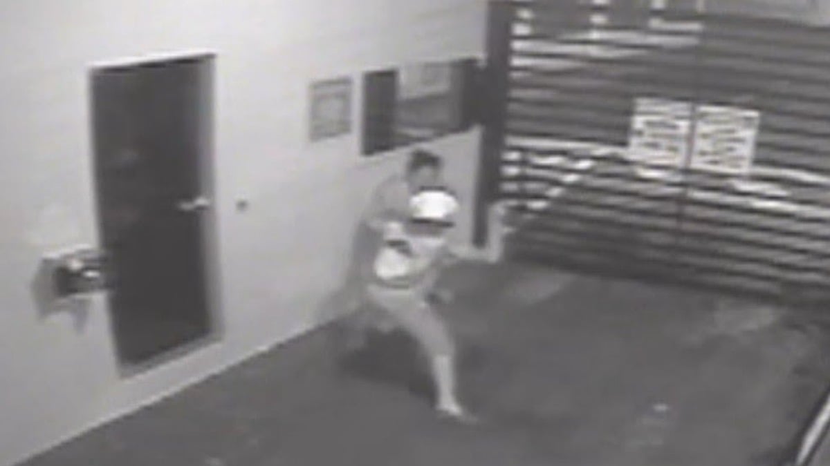 MP denuncia homem pela morte da namorada em Aparecida (Foto: Reprodução - Câmeras de segurança)