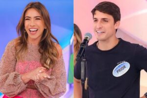 Prior pede beijo de Patricia Abravanel Patricia Abravanel Felipe Prior Momento gerou climão durante o 'Programa Silvio Santos'. Felipe Prior pede beijo de Patricia Abravanel e leva fora ao vivo: vídeo