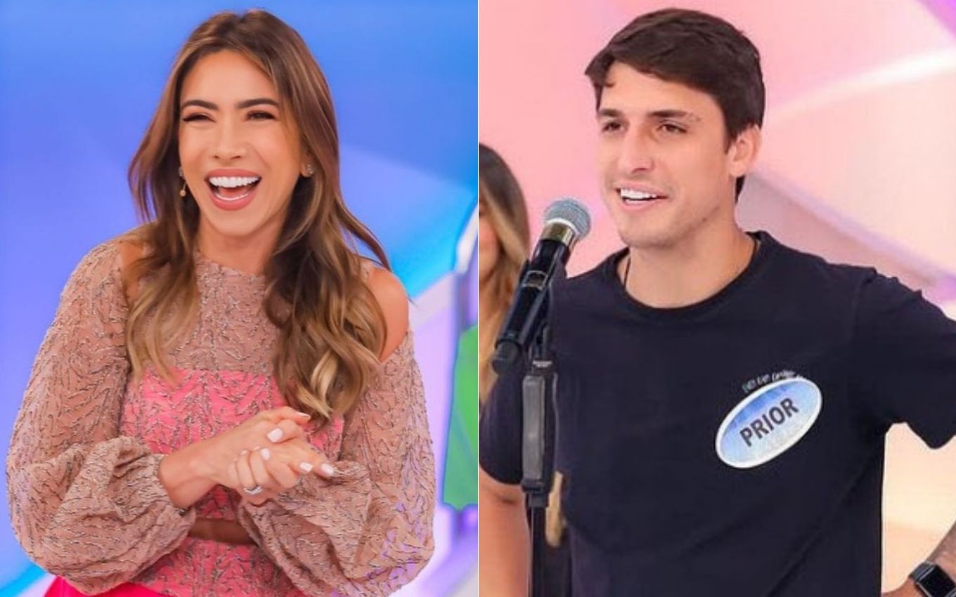 Prior pede beijo de Patricia Abravanel Patricia Abravanel Felipe Prior Momento gerou climão durante o 'Programa Silvio Santos'. Felipe Prior pede beijo de Patricia Abravanel e leva fora ao vivo: vídeo
