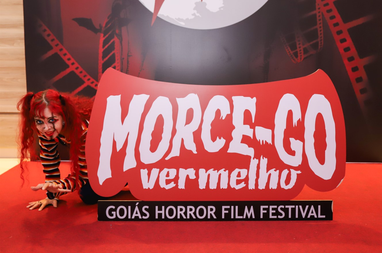 inscrições Morce-Go: Pessoa fantasiada durante edição do Morce-GO Vermelho de 2019