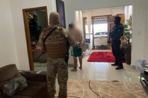 Um dos integrantes de golpe preso pela PC