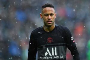 Neymar durante jogo pelo PSG