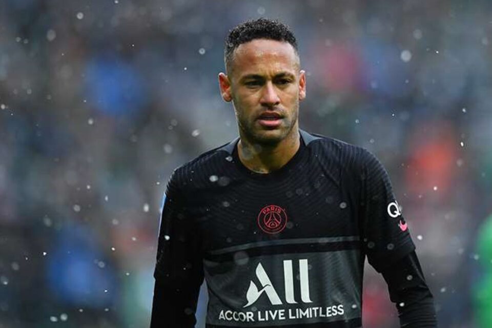 Neymar durante jogo pelo PSG
