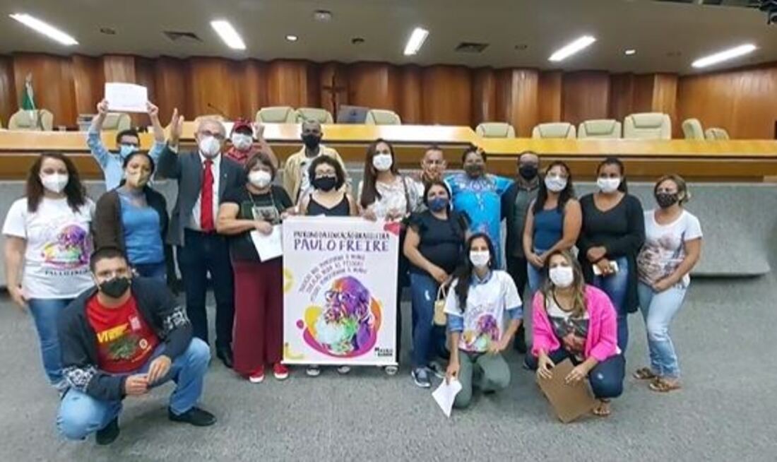 Patrono da Educação, Paulo Freire é homenageado na Câmara de Goiânia