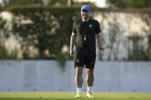 André Jardine, técnico da seleção brasileira olímpica