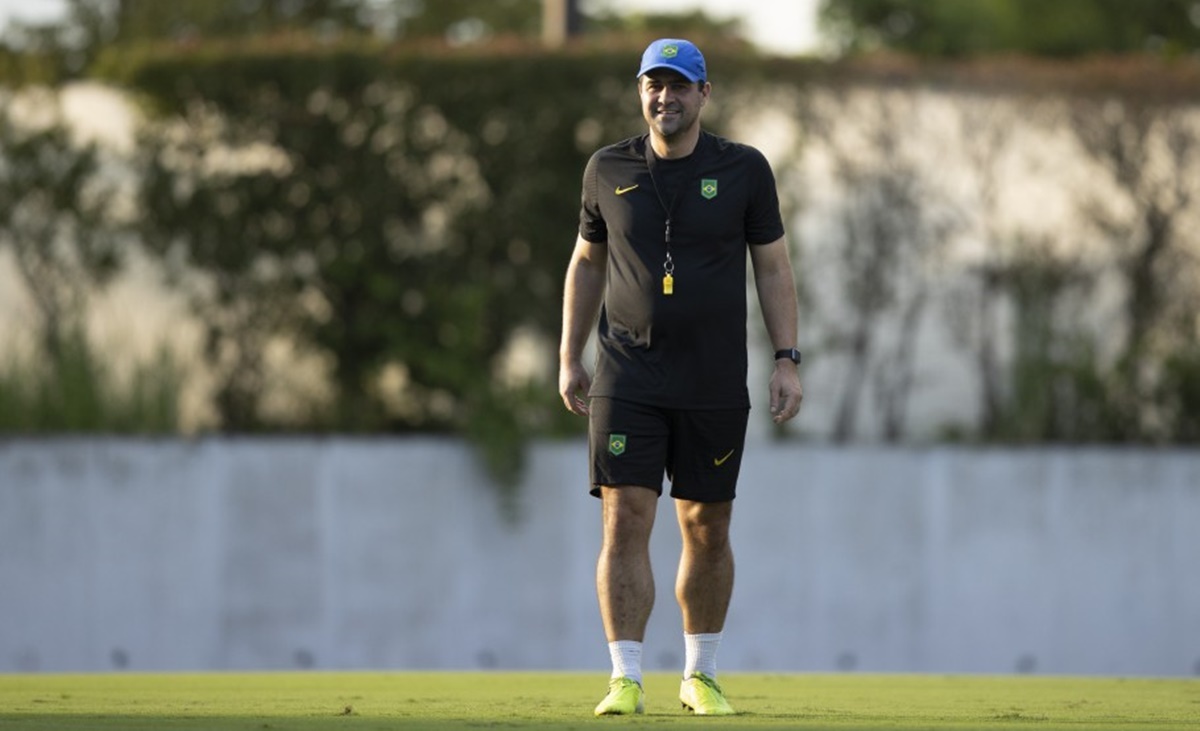 André Jardine, técnico da seleção brasileira olímpica