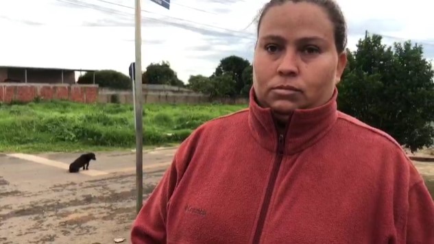 Maria Abadia Gomes dos Santos, 32 anos, que mora em Abadiânia (Foto: Jucimar de Sousa - Mais Goiás)